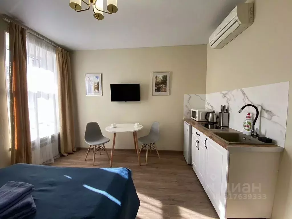 Студия Санкт-Петербург Галерная ул., 12 (25.0 м) - Фото 1