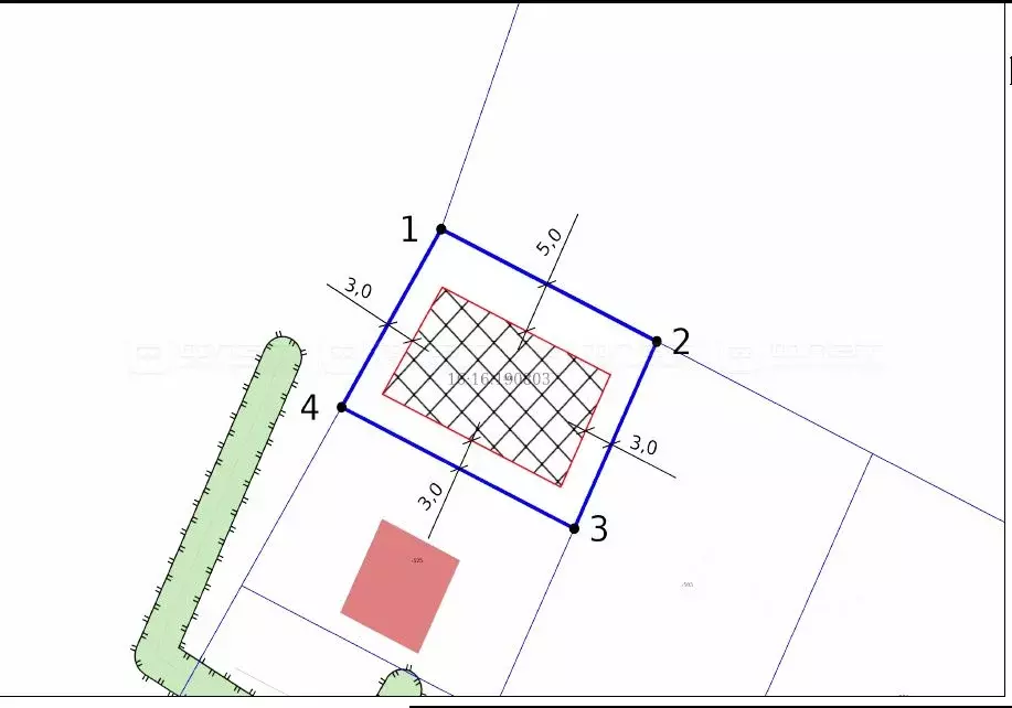 Участок в Татарстан, Высокогорское с/пос, с. Пермяки ул. Озерная (5.0 ... - Фото 1