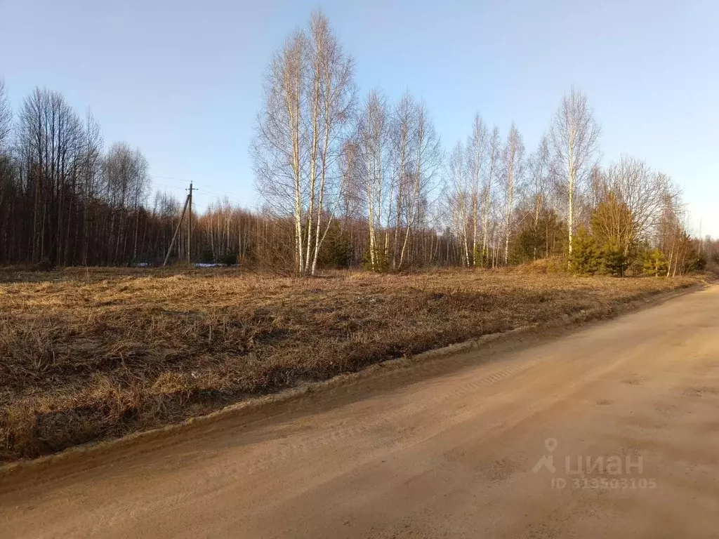 Участок в Тверская область, Кимрский муниципальный округ, д. Глазово  ... - Фото 1