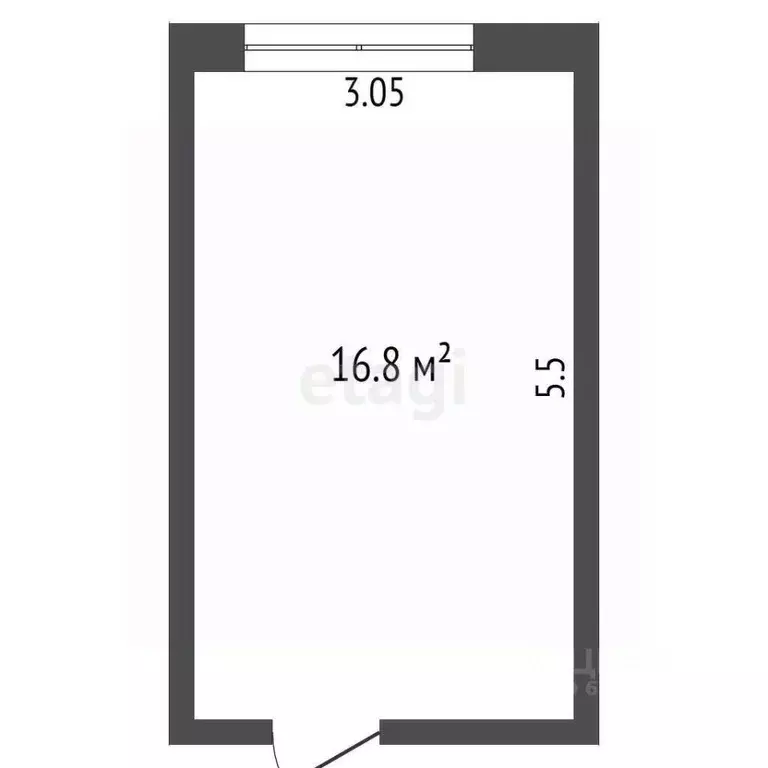 Комната Мордовия, Саранск ул. Степана Разина, 48 (16.8 м) - Фото 1