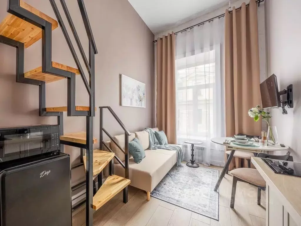 Студия Санкт-Петербург Гороховая ул., 46 (18.0 м) - Фото 2