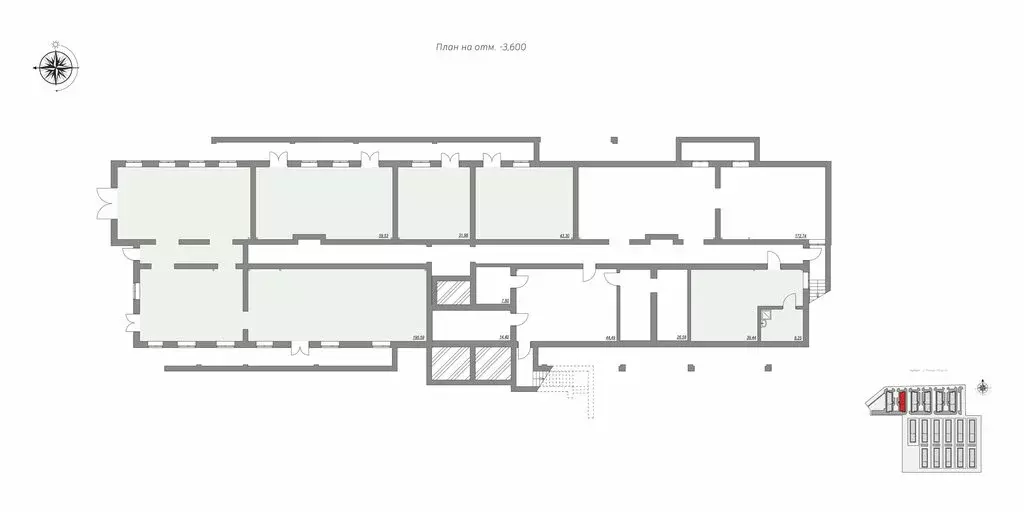 Помещение свободного назначения (43.3 м) - Фото 1