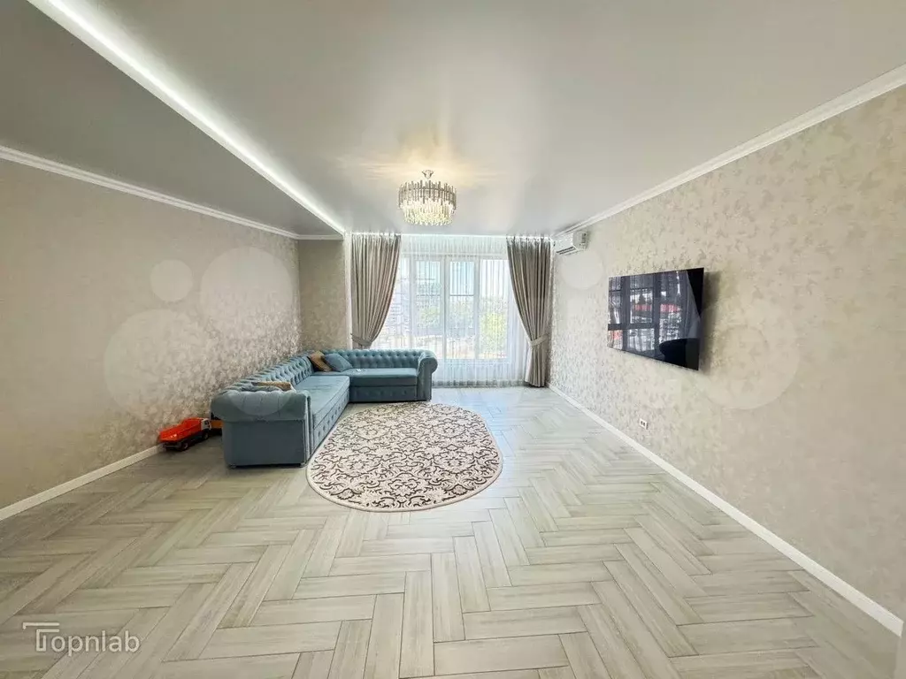 3-к. квартира, 120,1 м, 3/10 эт. - Фото 1