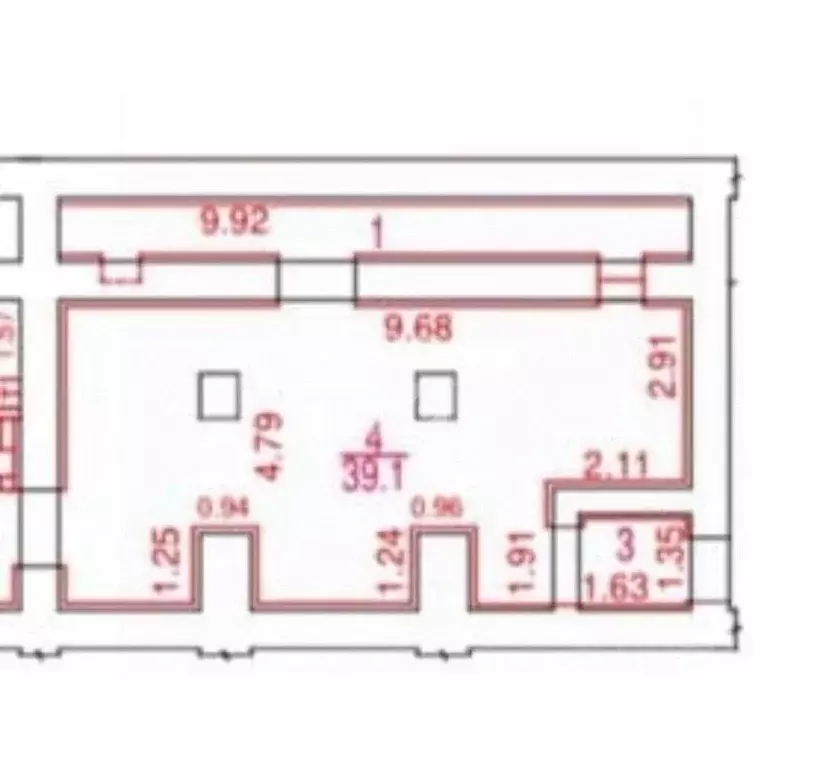 Офис в Москва Каширское ш., 58К2 (60 м) - Фото 1