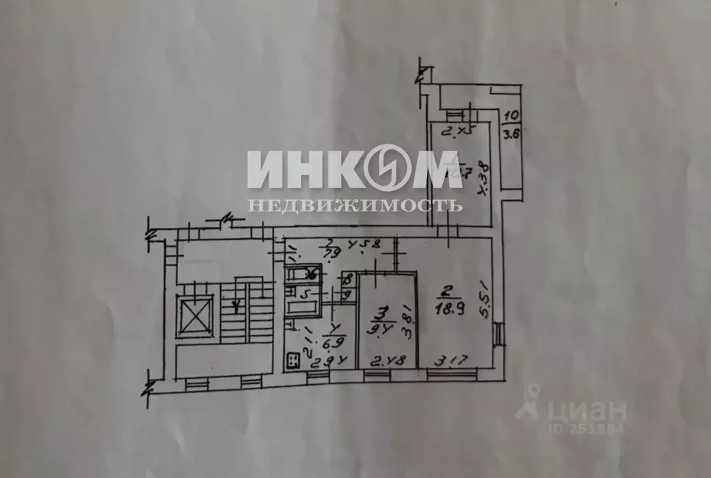 3-к кв. Московская область, Пушкино Дзержинец мкр, 15 (61.1 м) - Фото 0