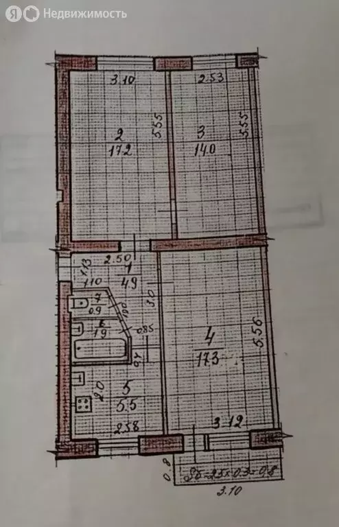 3-комнатная квартира: Энгельс, Зелёный переулок, 22 (62.5 м) - Фото 2