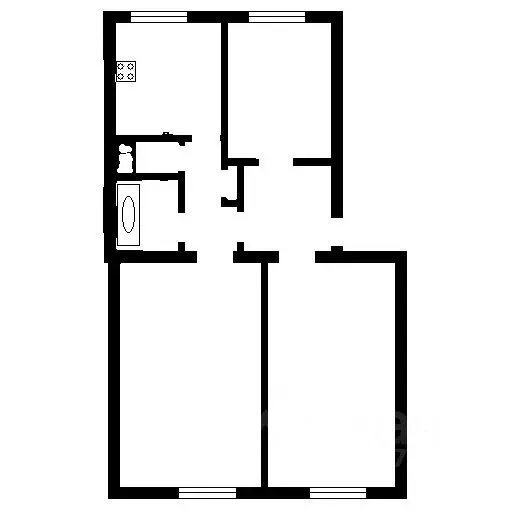 3-к кв. Санкт-Петербург ул. Маршала Говорова, 5/4 (75.0 м) - Фото 2