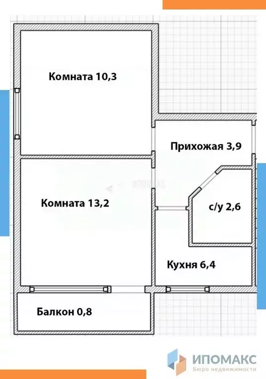 2-к кв. Москва Киевский рп, 2 (36.4 м) - Фото 2