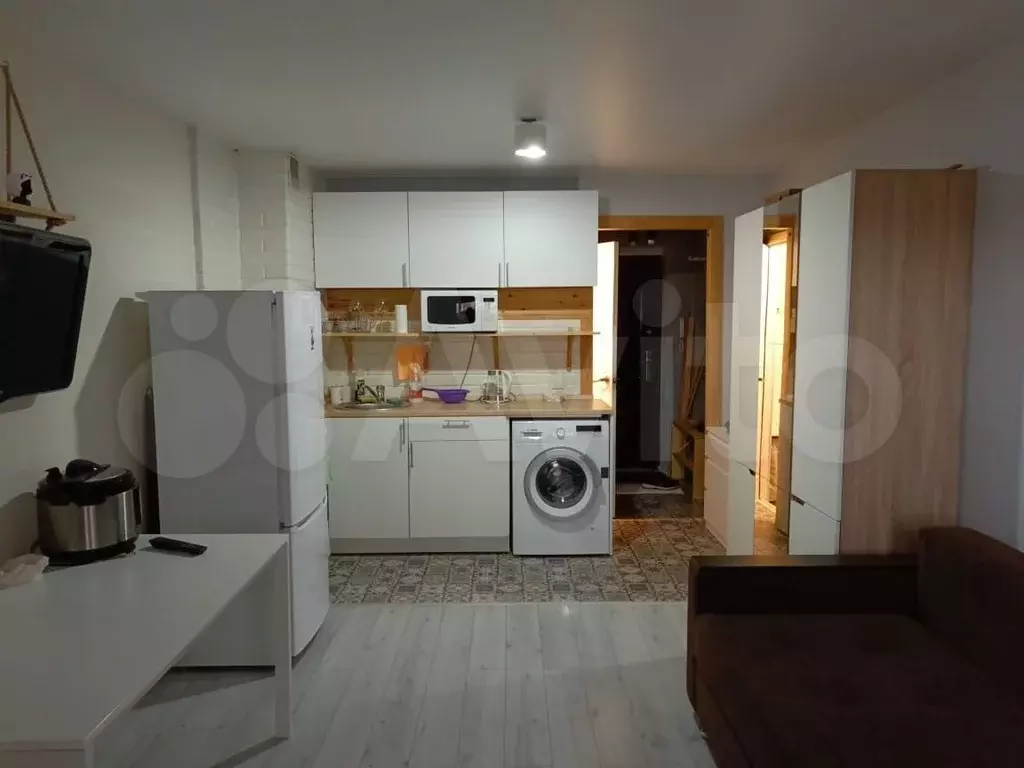 Квартира-студия, 27 м, 4/16 эт. - Фото 1