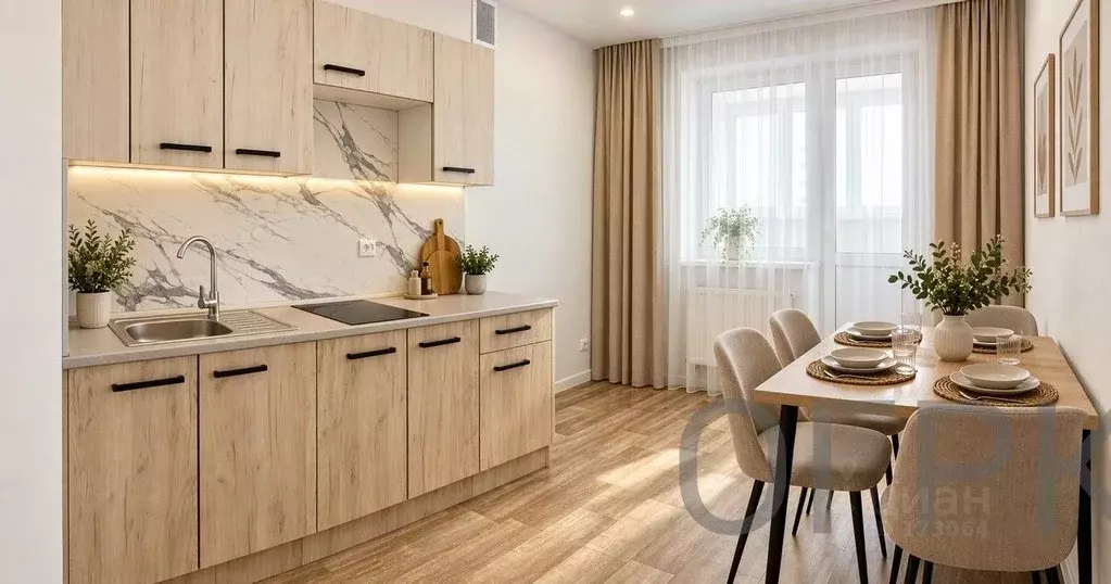 1-к кв. Башкортостан, Уфа Кремлевская ул., 50/1 (38.3 м) - Фото 2