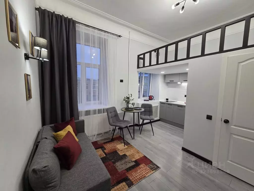 Студия Санкт-Петербург Левашовский просп., 3 (17.1 м) - Фото 1