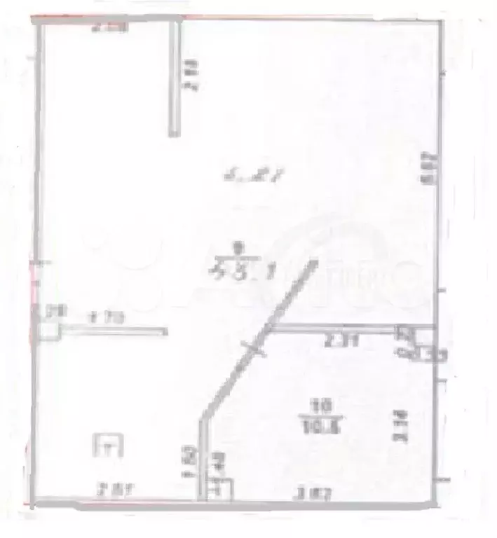 Продам помещение свободного назначения, 65.9 м - Фото 0