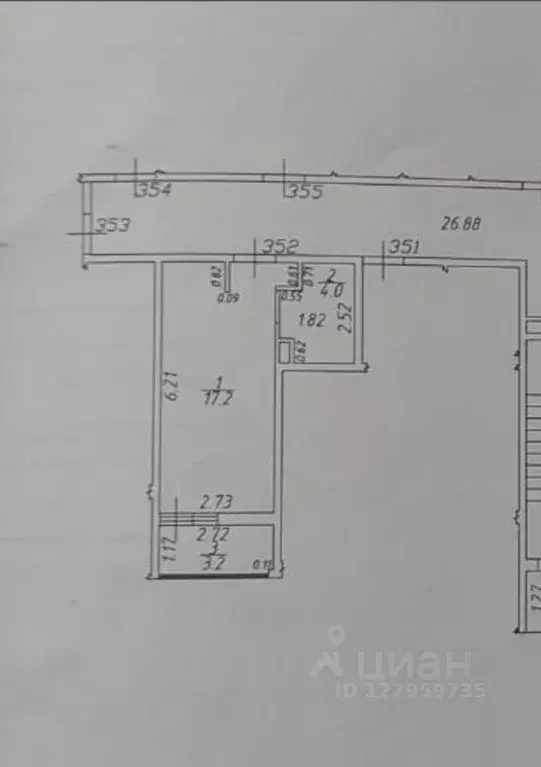 Студия Краснодарский край, Краснодар ул. Кирилла Россинского, 3/1 ... - Фото 1