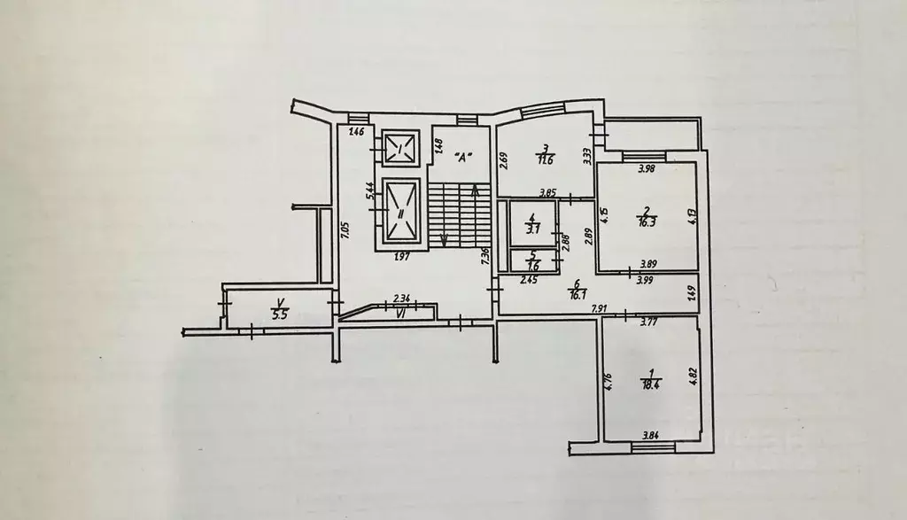 2-к кв. Калужская область, Калуга ул. Кубяка, 9к5 (67.1 м) - Фото 2