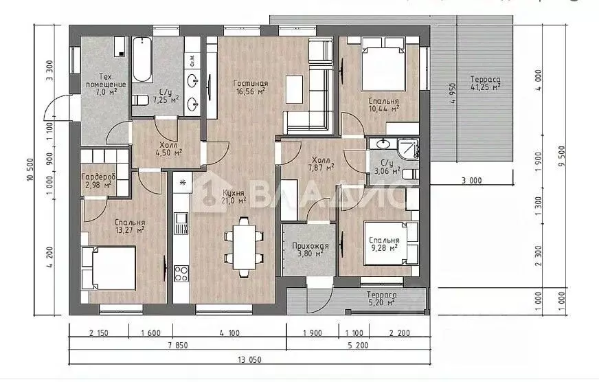 Дом в Ленинградская область, Всеволожский район, Агалатовское с/пос, ... - Фото 2