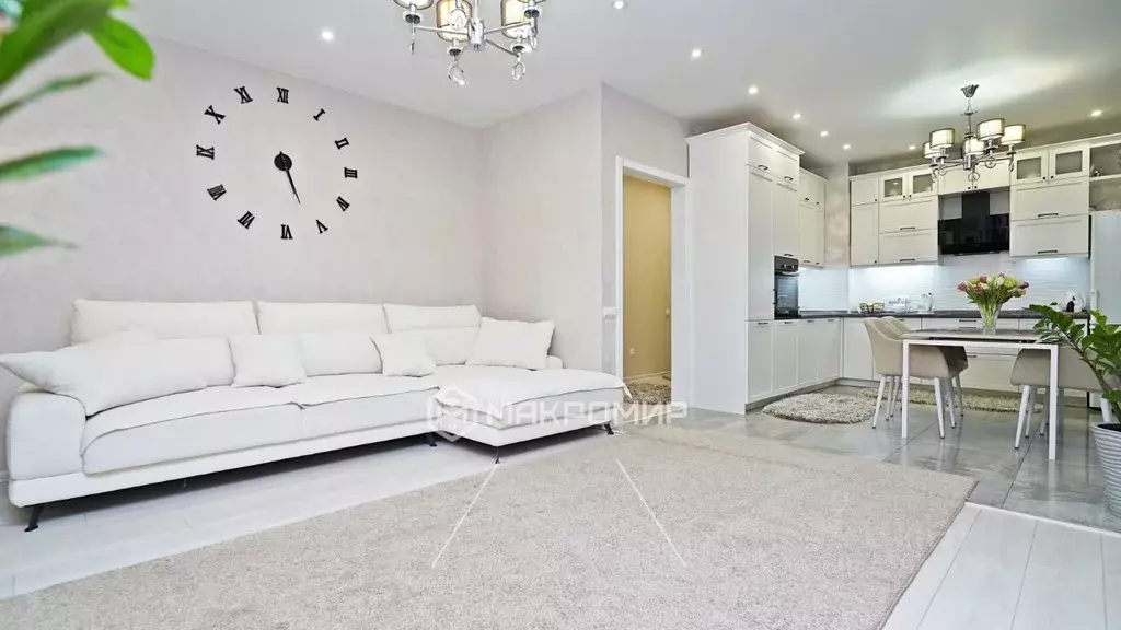3-к кв. Татарстан, Казань ул. Натана Рахлина, 5 (94.0 м) - Фото 1