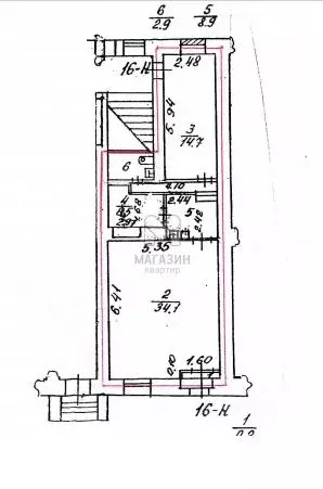 Торговая площадь в Санкт-Петербург Садовая ул., 42 (67 м) - Фото 2