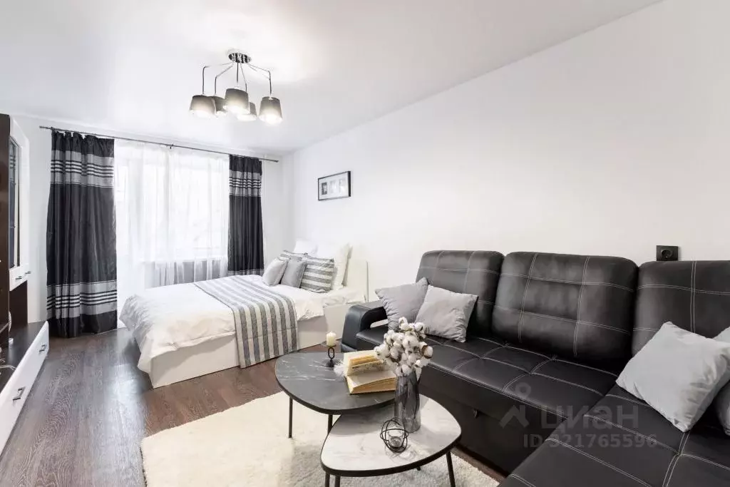 1-к кв. Татарстан, Казань Пугачевская ул., 45 (39.0 м) - Фото 1