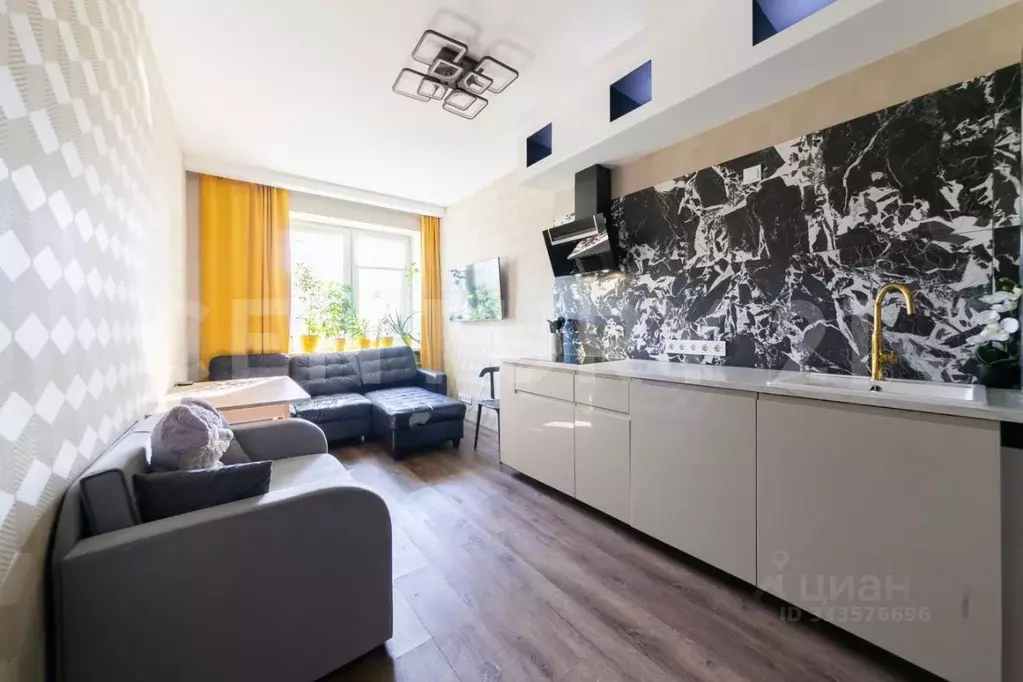 1-к кв. Санкт-Петербург ул. Цимбалина, 25 (40.2 м) - Фото 1