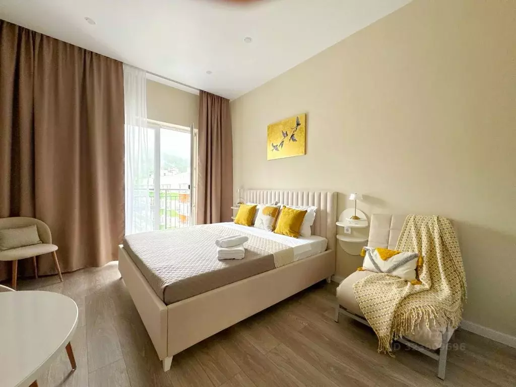 Студия Краснодарский край, Сочи ул. Искры, 88к3 (27.0 м) - Фото 2