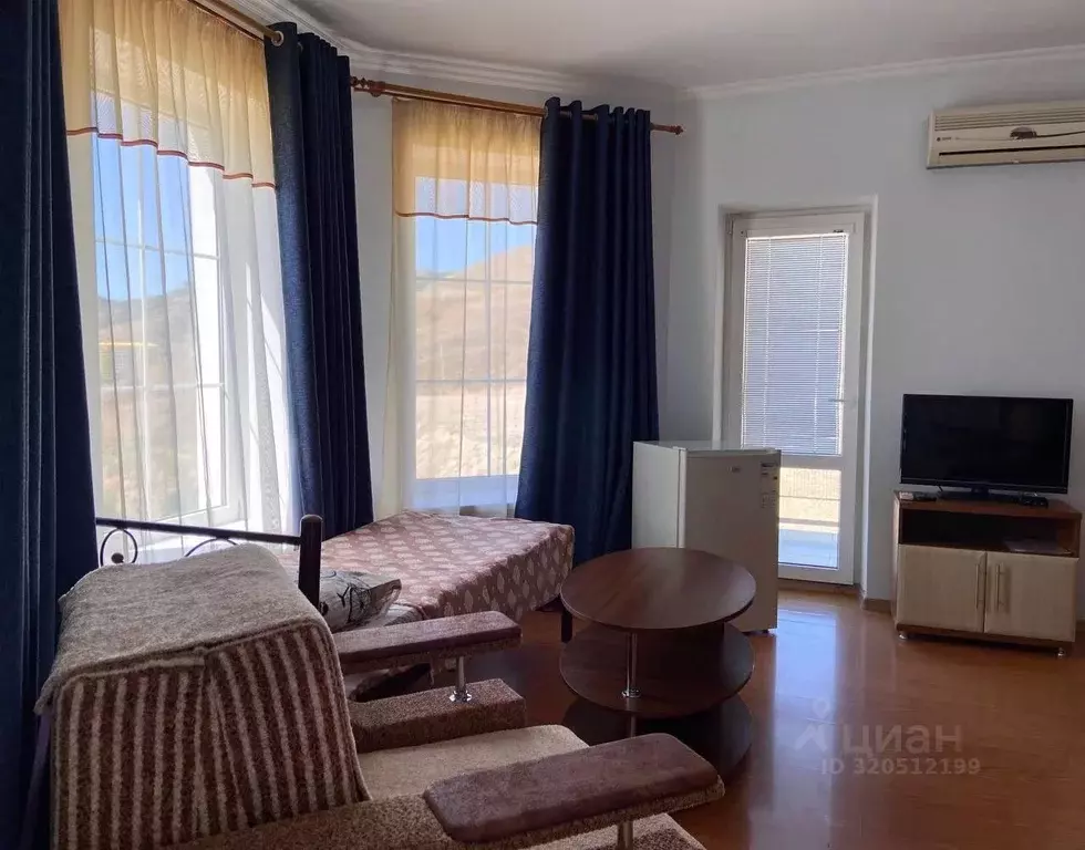 Комната Крым, Феодосия муниципальный округ, Коктебель пгт ул. ... - Фото 2