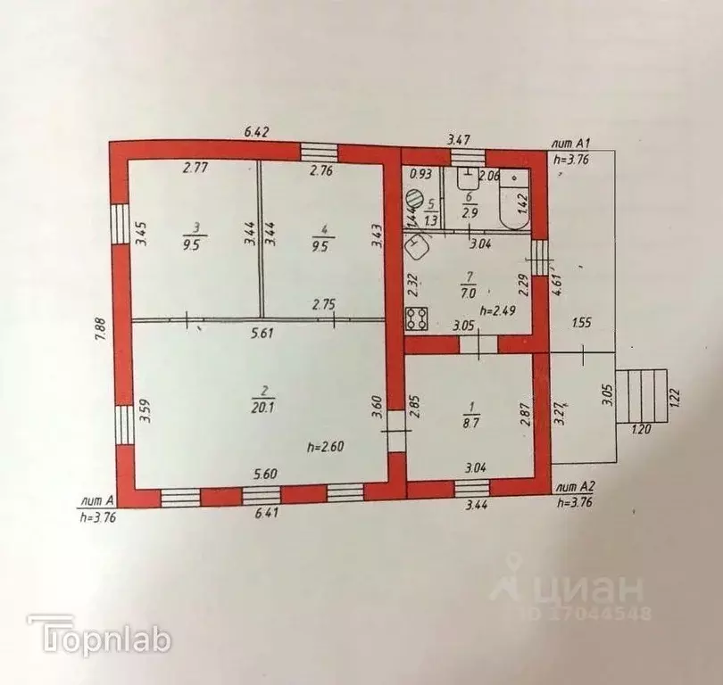 Дом в Орловская область, Орловский район, д. Ольховец ул. Сиреневая, ... - Фото 2
