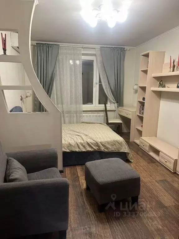1-к кв. Москва Краснобогатырская ул., 23 (30.0 м) - Фото 1