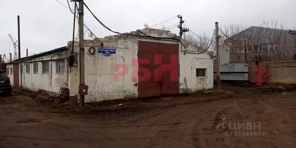 Производственное помещение в Омская область, Омск просп. Мира, 183к5 ... - Фото 0