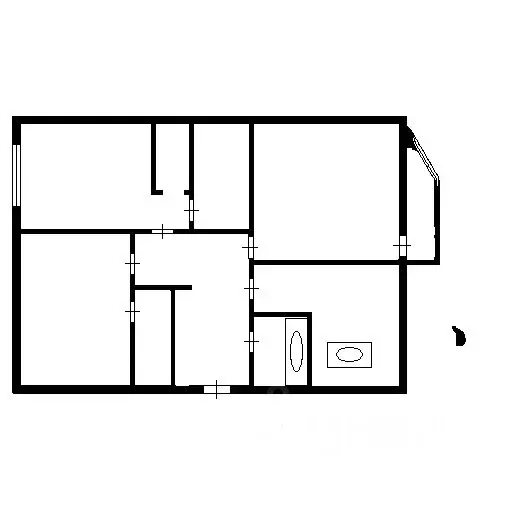 3-к кв. Москва ул. Шаболовка, 10к1 (140.0 м) - Фото 2