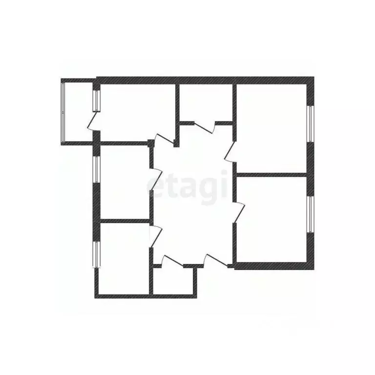 4-к кв. Белгородская область, Старый Оскол Центральный мкр, 4А (88.8 ... - Фото 1