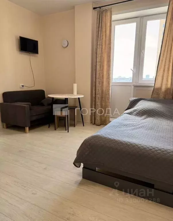 Студия Новосибирская область, Новосибирск Закаменский мкр, 12 (23.5 м) - Фото 1