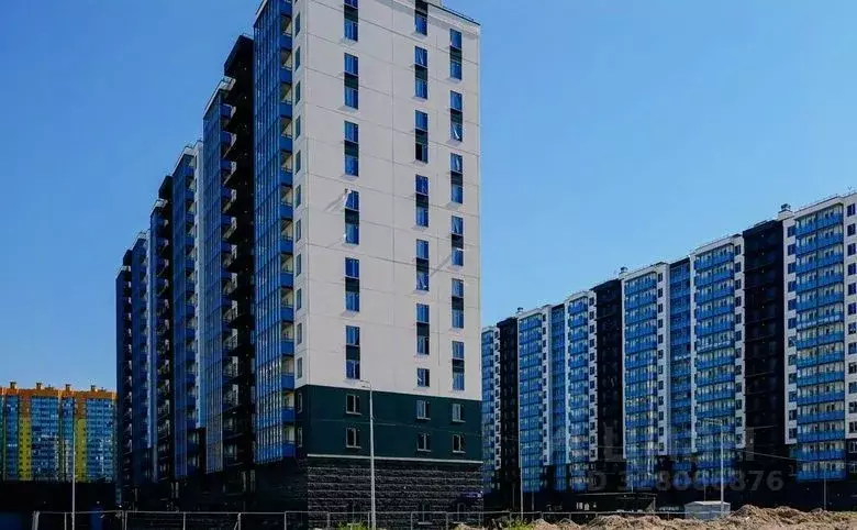 Студия Ленинградская область, Мурино Всеволожский район, ул. ... - Фото 2