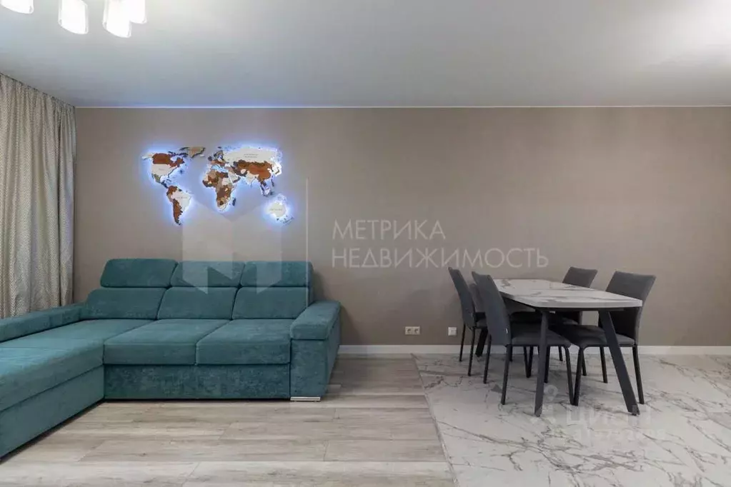 3-к кв. Тюменская область, Тюмень Полевая ул., 117к1 (85.3 м) - Фото 0