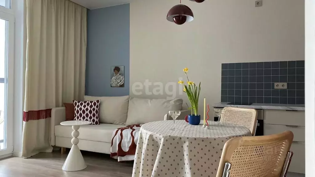 1-к кв. Свердловская область, Екатеринбург ул. 8 Марта, 204Г (35.0 м) - Фото 2