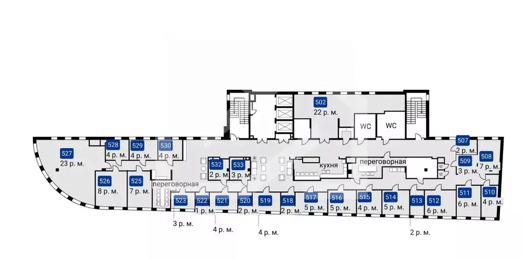 Помещение свободного назначения в Москва Большая Садовая ул., 5к2 (810 ... - Фото 2