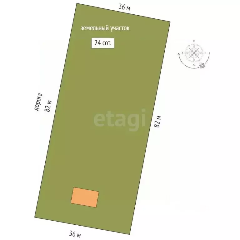 Участок в Москва Киноцентр СНТ, 30 (24.0 сот.) - Фото 0