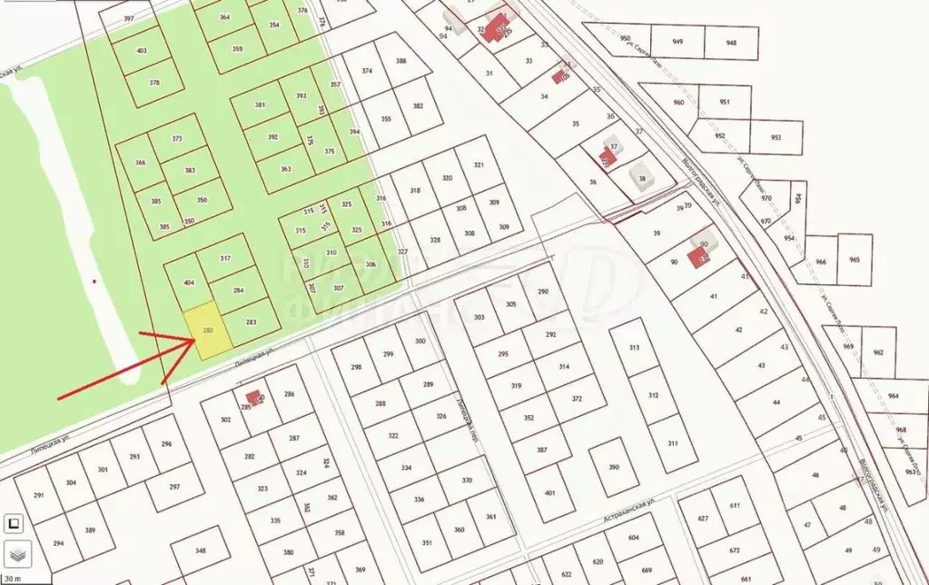 Участок в Калининградская область, Калининград ул. Липецкая (6.0 сот.) - Фото 1