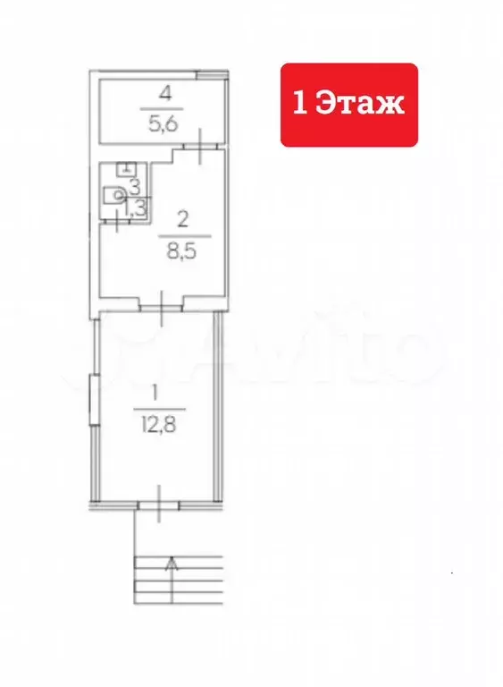 Продажа габ - Пекарня у метро - 28,2 м - Фото 0