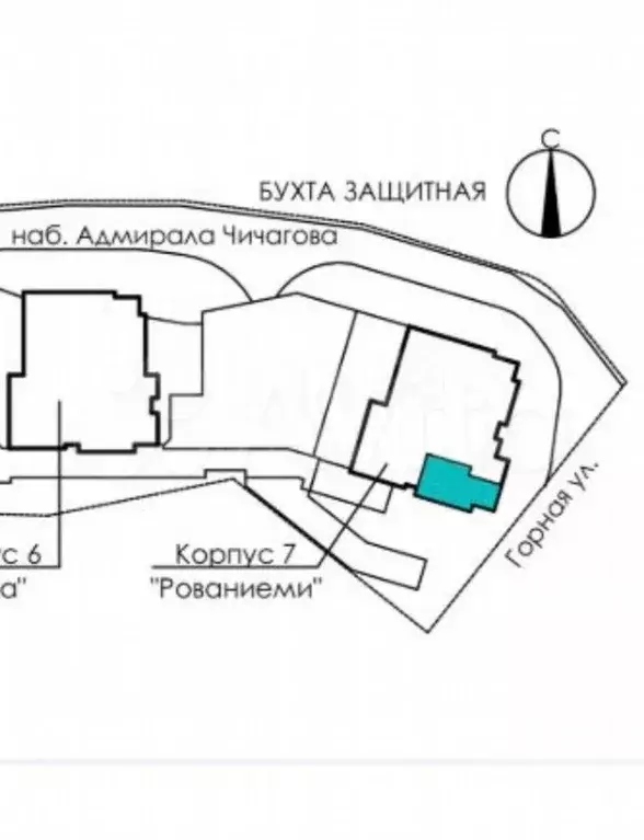 2-к. квартира, 70 м, 5/9 эт. - Фото 1