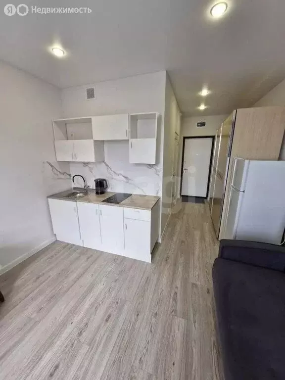 Квартира-студия: Тюмень, Краснооктябрьская улица, 16к1 (22.4 м) - Фото 2
