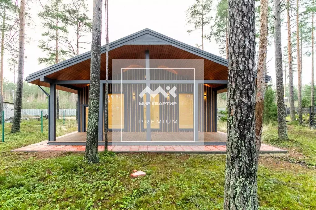 Дом в Ленинградская область, Выборгский район, Полянское с/пос, пос. ... - Фото 1