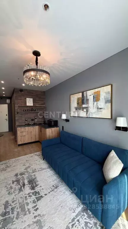 Студия Московская область, Одинцово Кутузовский мкр,  (25.0 м) - Фото 2