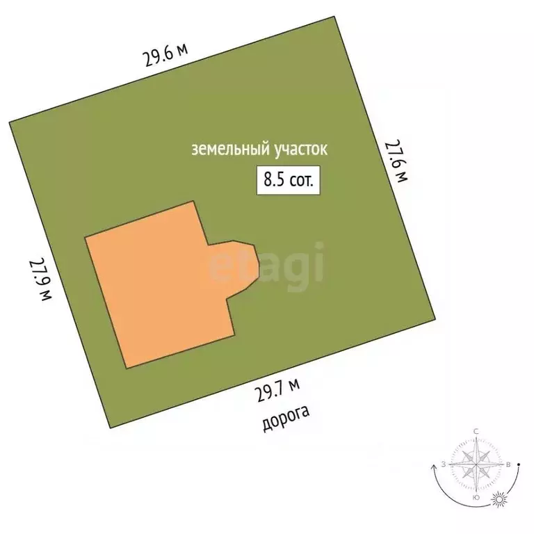 Дом в Ханты-Мансийский АО, Нягань Югорская ул. (218 м) - Фото 1