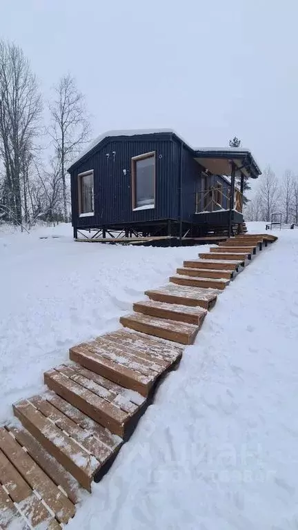 Дом в Карелия, Прионежский район, Заозерское с/пос, Пиньгуба мест. ул. ... - Фото 0