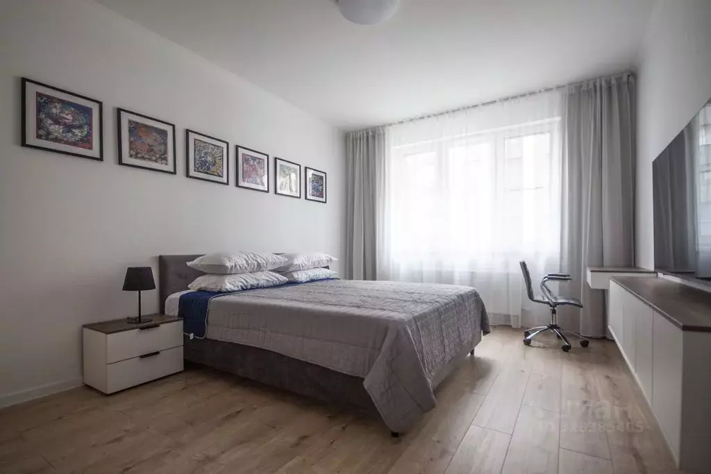 3-к кв. Москва ул. Константина Федина, 5 (80.0 м) - Фото 0