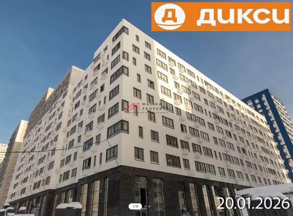 Торговая площадь в Москва № 160 кв-л, 1Вк6 (352 м) - Фото 1