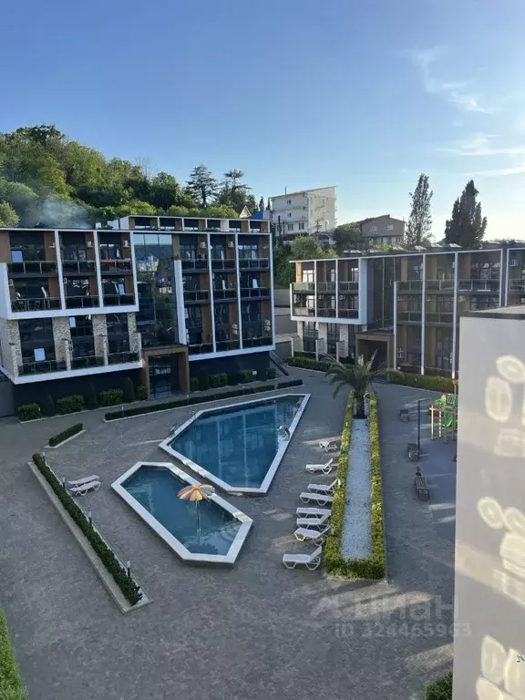 Студия Краснодарский край, Сочи Львовская ул., 70Ас1 (28.0 м) - Фото 2