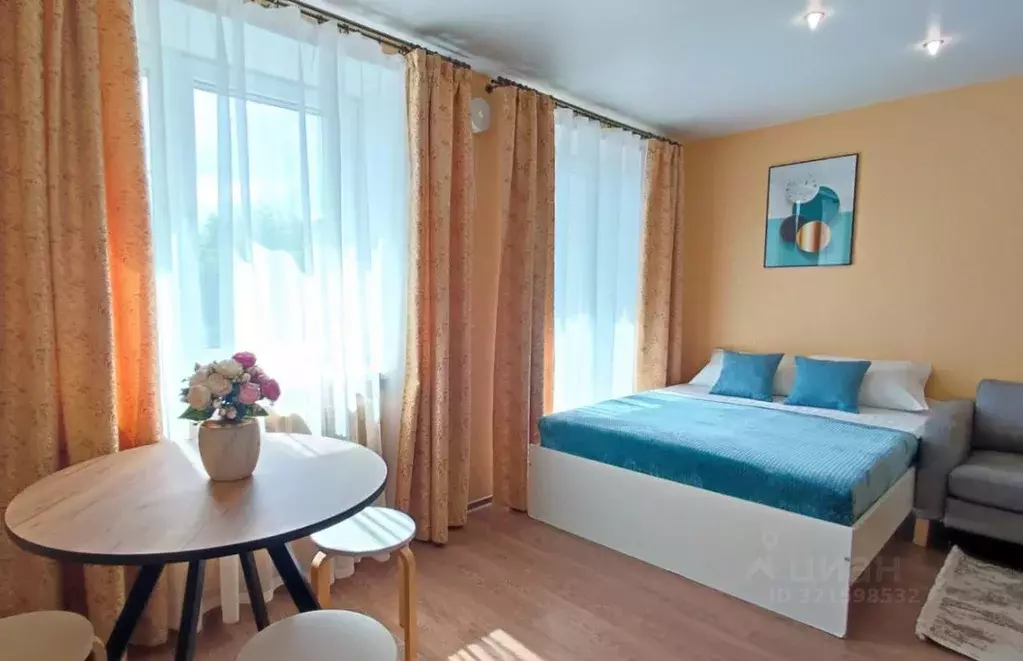 1-к кв. Карелия, Петрозаводск Октябрьский просп., 59А (35.0 м) - Фото 1