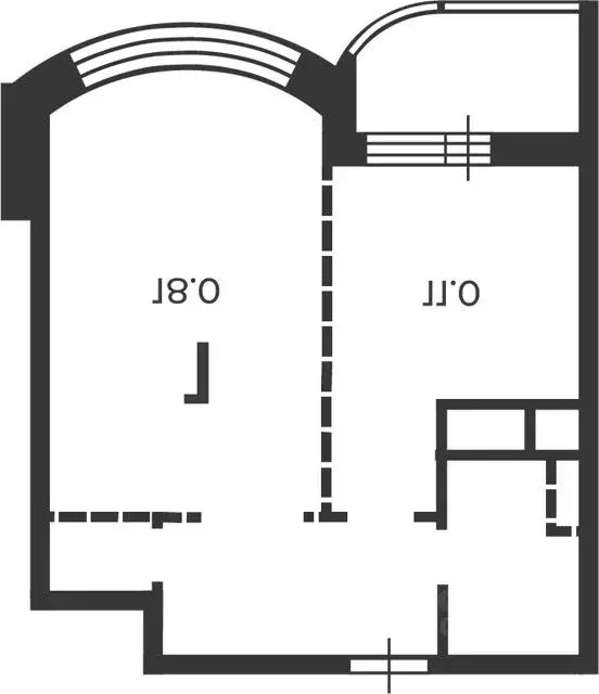 1-к кв. Московская область, Одинцово ул. Чистяковой, 84 (37.2 м) - Фото 2
