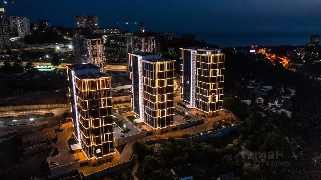 2-к кв. Краснодарский край, Сочи Бытха мкр, ул. Ясногорская, 16/6к4 ... - Фото 1